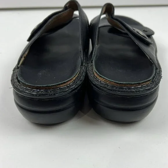 Finn Comfort Women's Black leather Sansibar Sandals Size 39 - Picture 10 of 12